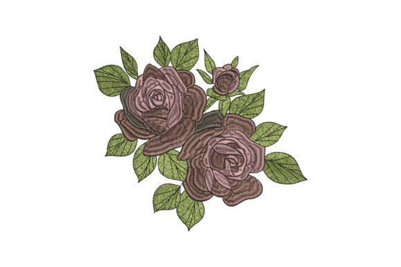 Dusty Pink Garden Roses: A Touch of Elegance