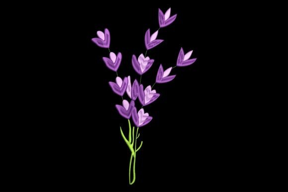Elegant Lavender Flower for Business Merch