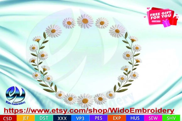 Flower Frame Embroidery Design: A Designer's Review