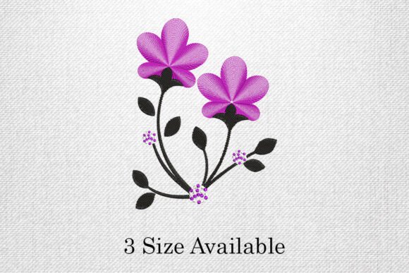 Purple Blossom Duo: A Fresh Addition for Apparel