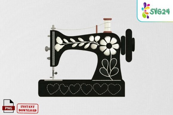 Review: Black Floral Sewing Embroidery PNG